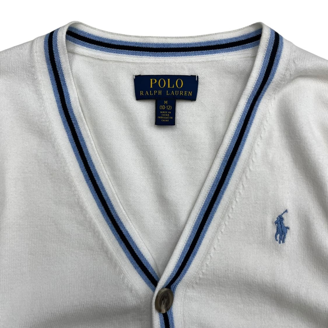 폴로 랄프로렌 소라포니 화이트 가디건 M 상품이미지4