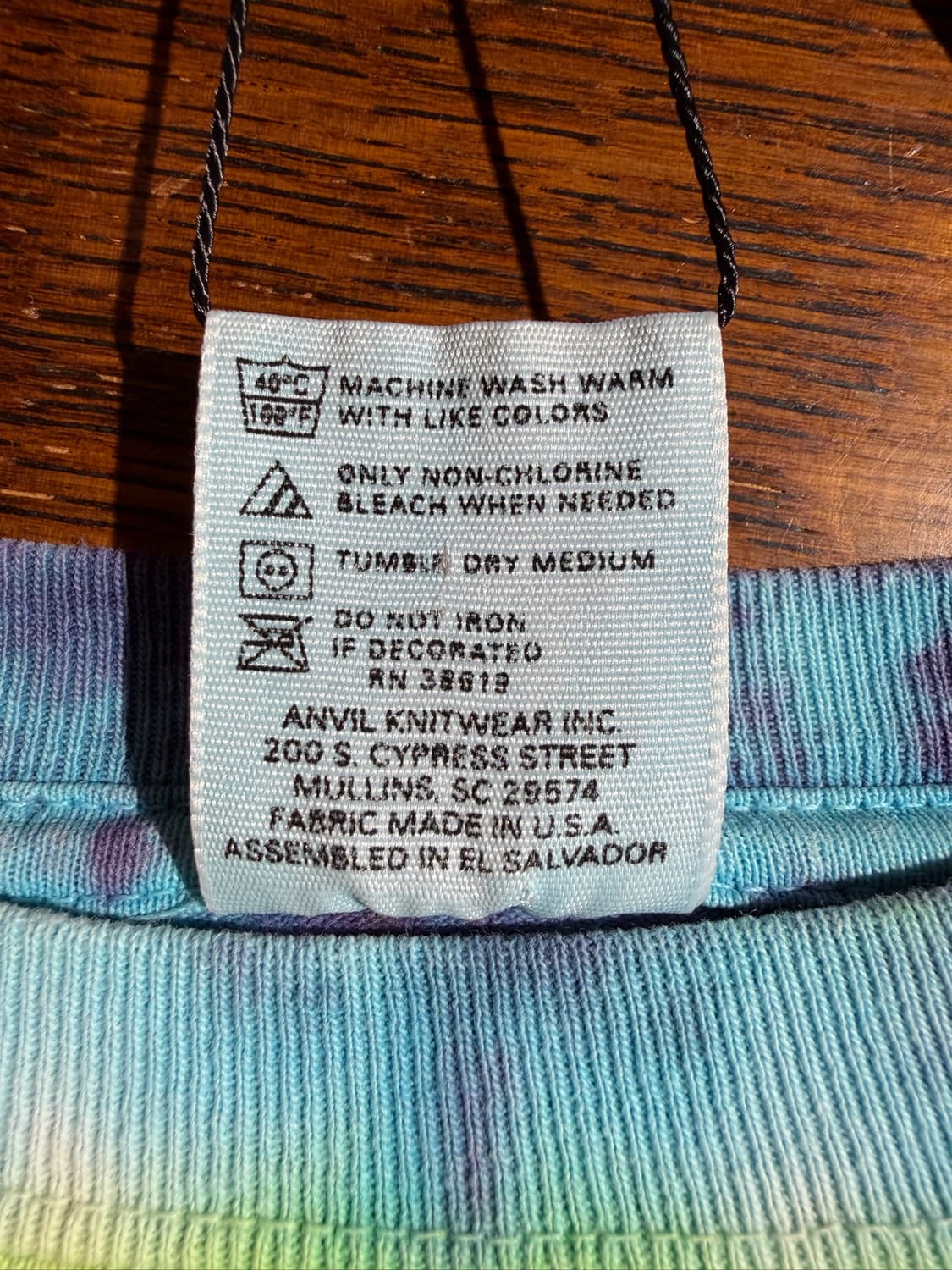 90s Anvil USA Fabric Cross Graphic Tee 상품이미지7