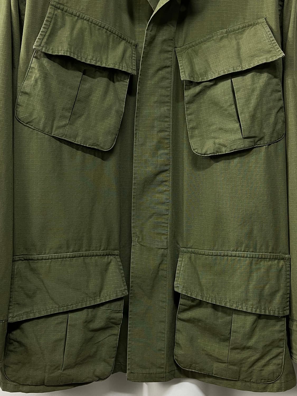 폴로 랄프로렌 퍼티그 립스탑 올리브 워시드 유틸리티 자켓 M 상품이미지6