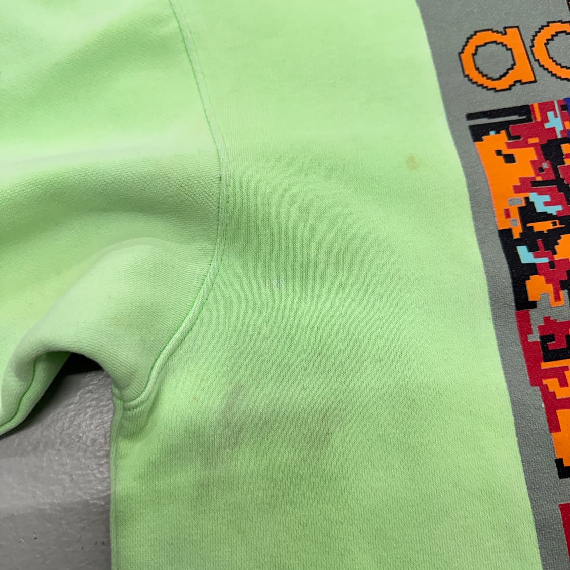 아디다스 80s ~ 90s 제우교역 스키 목폴라 맨투맨 상품이미지5