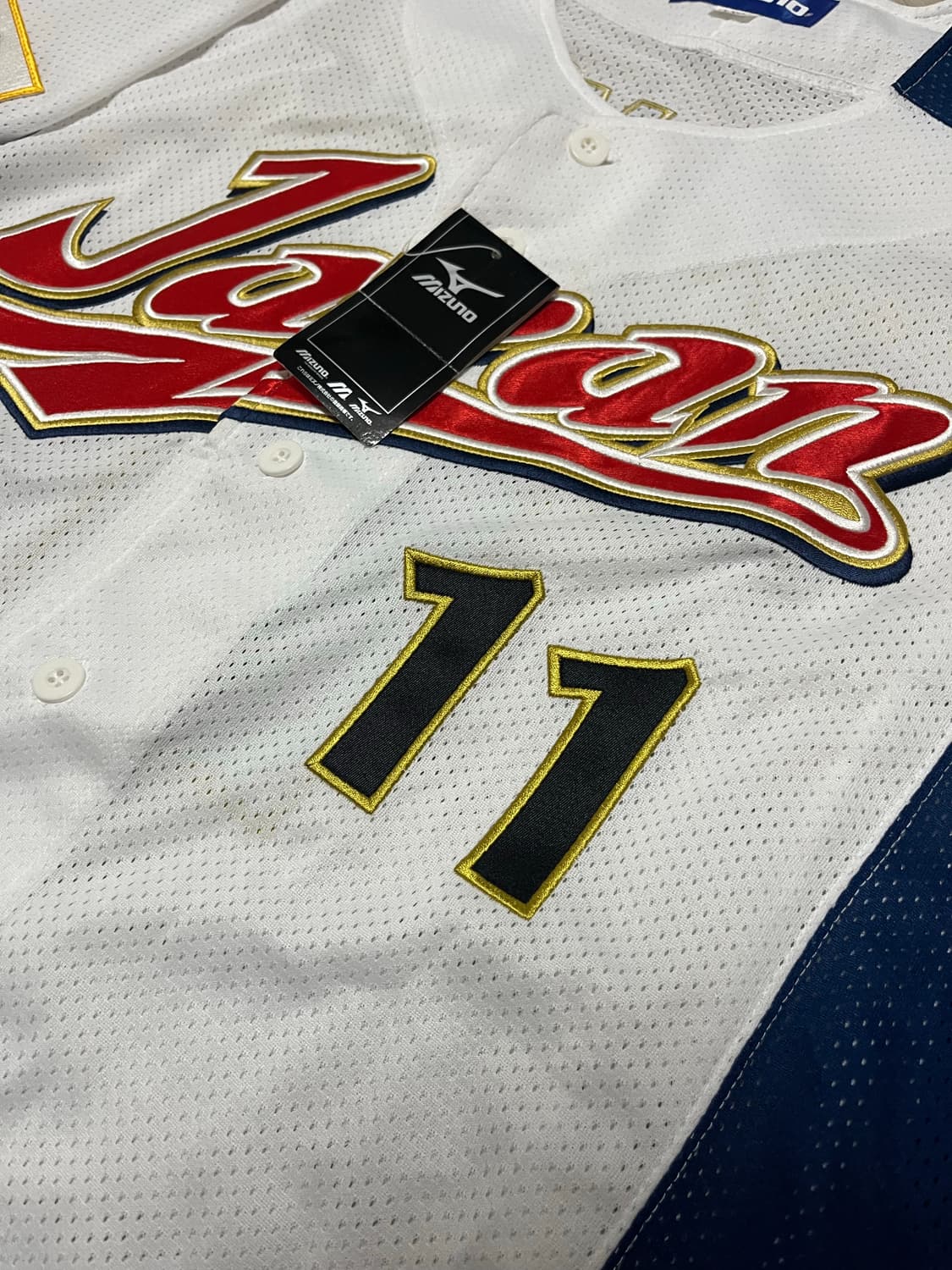 미즈노 다르빗슈 WBC일본 국대 홈 정품 유니폼 상품이미지3