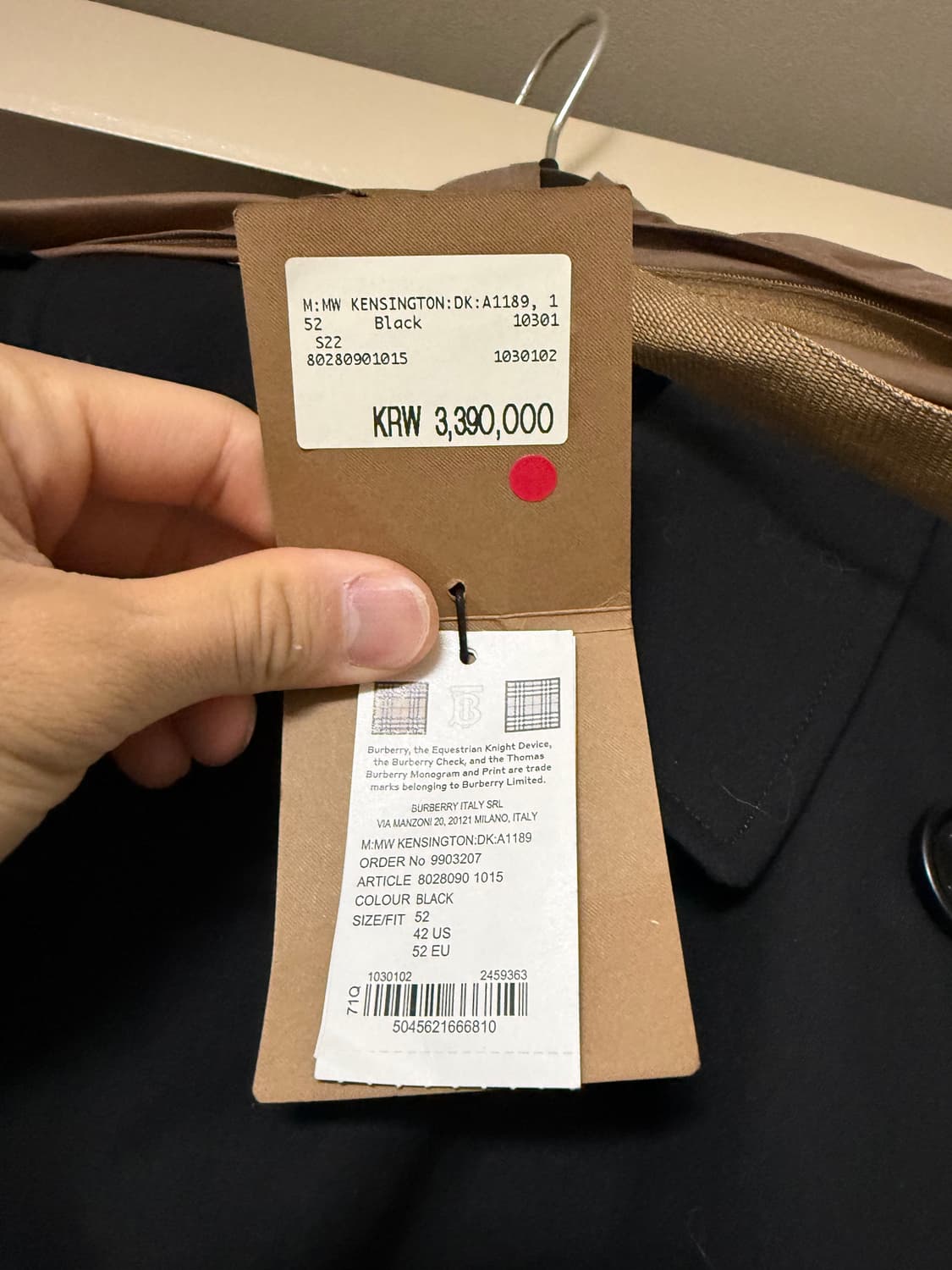 Burberry 케싱턴 트렌치코트 상품이미지3