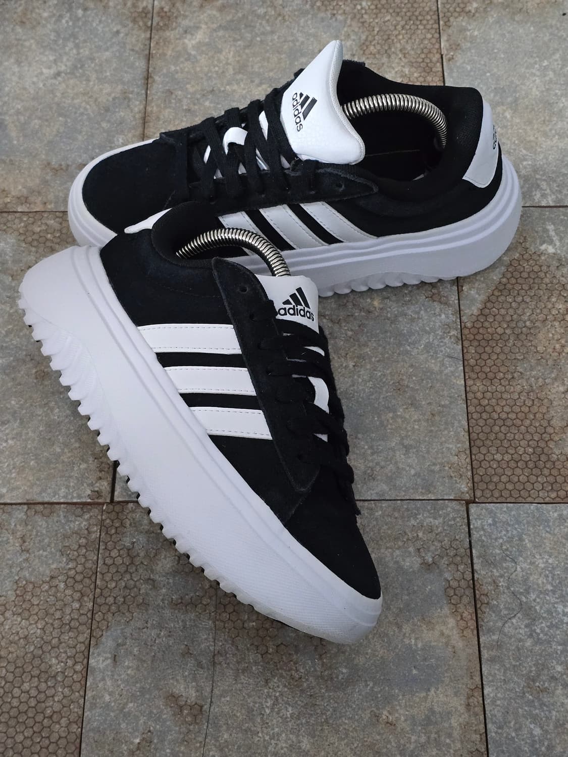 (225)아디다스 그랜드 코트 플랫폼 상품이미지7