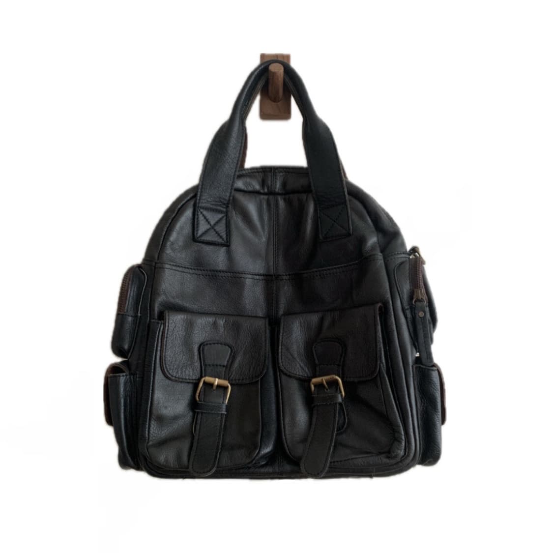 [빈티지] 가죽 리얼레더 가방 (크로스백 끈탈부착) 상품이미지2