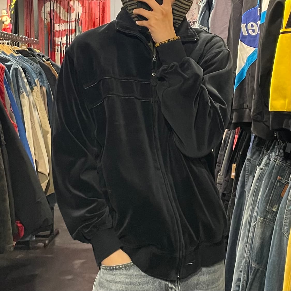 [IM] southpole 블랙 벨벳 상품이미지5