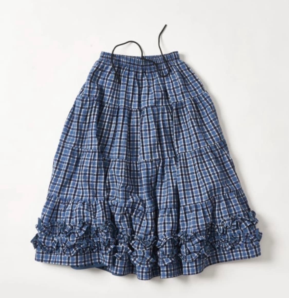 플리즈프로젝트 체크 프릴 스커트 상품이미지2