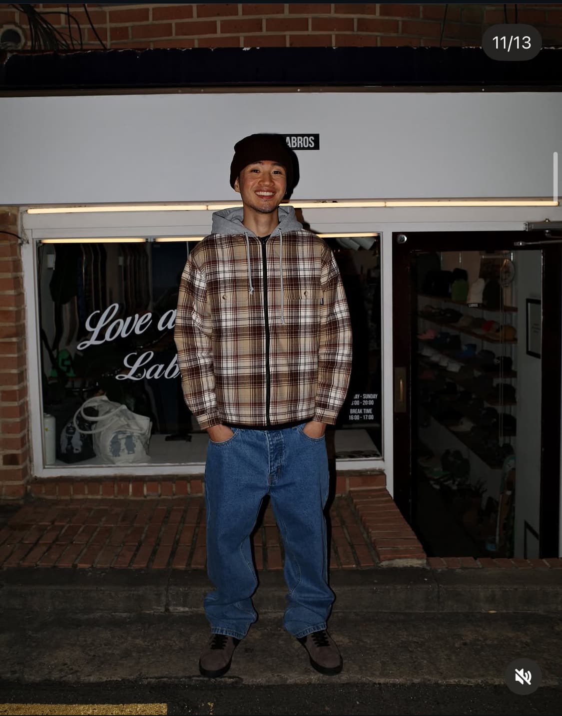 라브로스 후드집업 자켓 s 상품이미지1