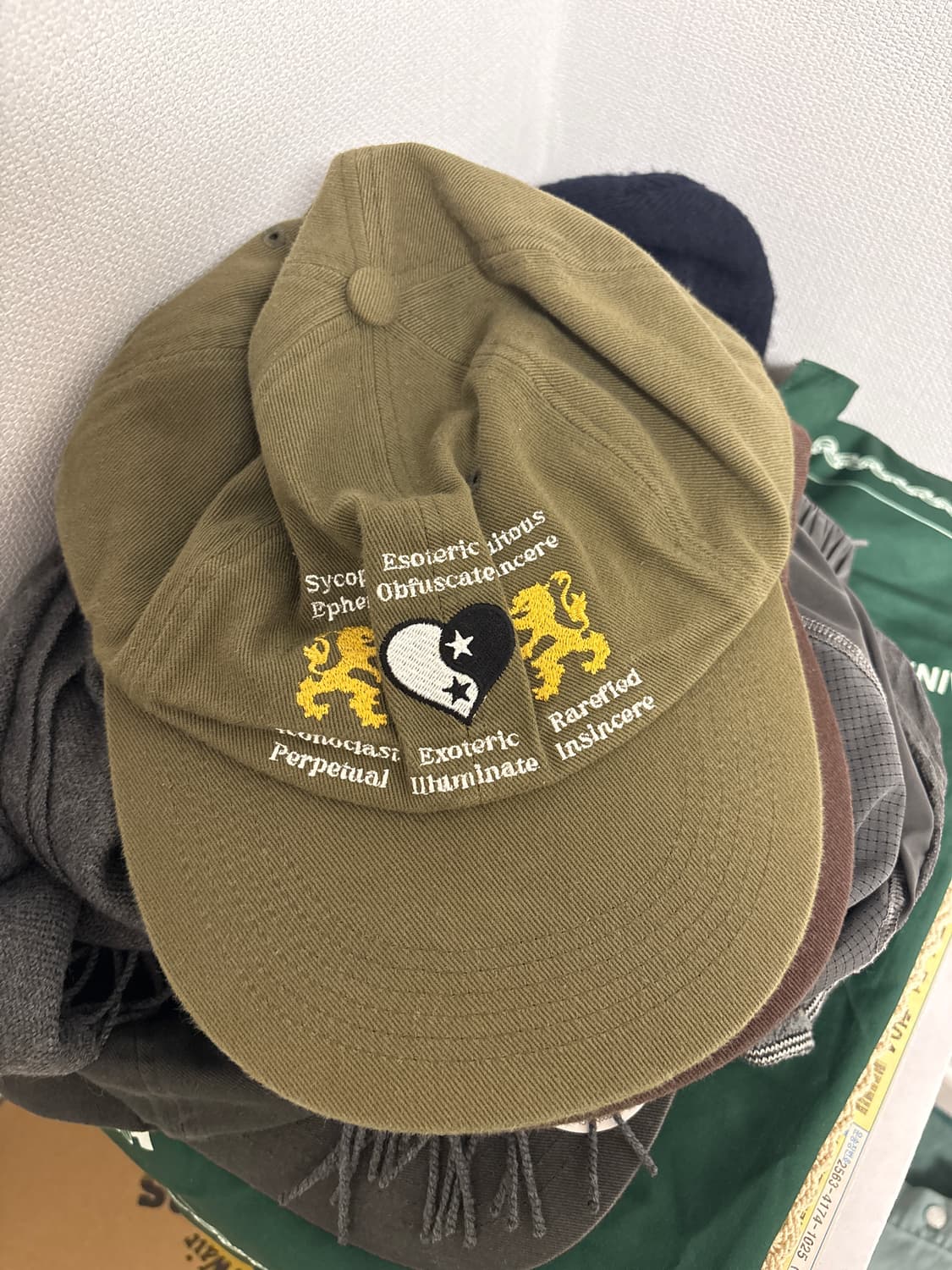 패슬 캠프캡 모자 브라운 카키  상품이미지1