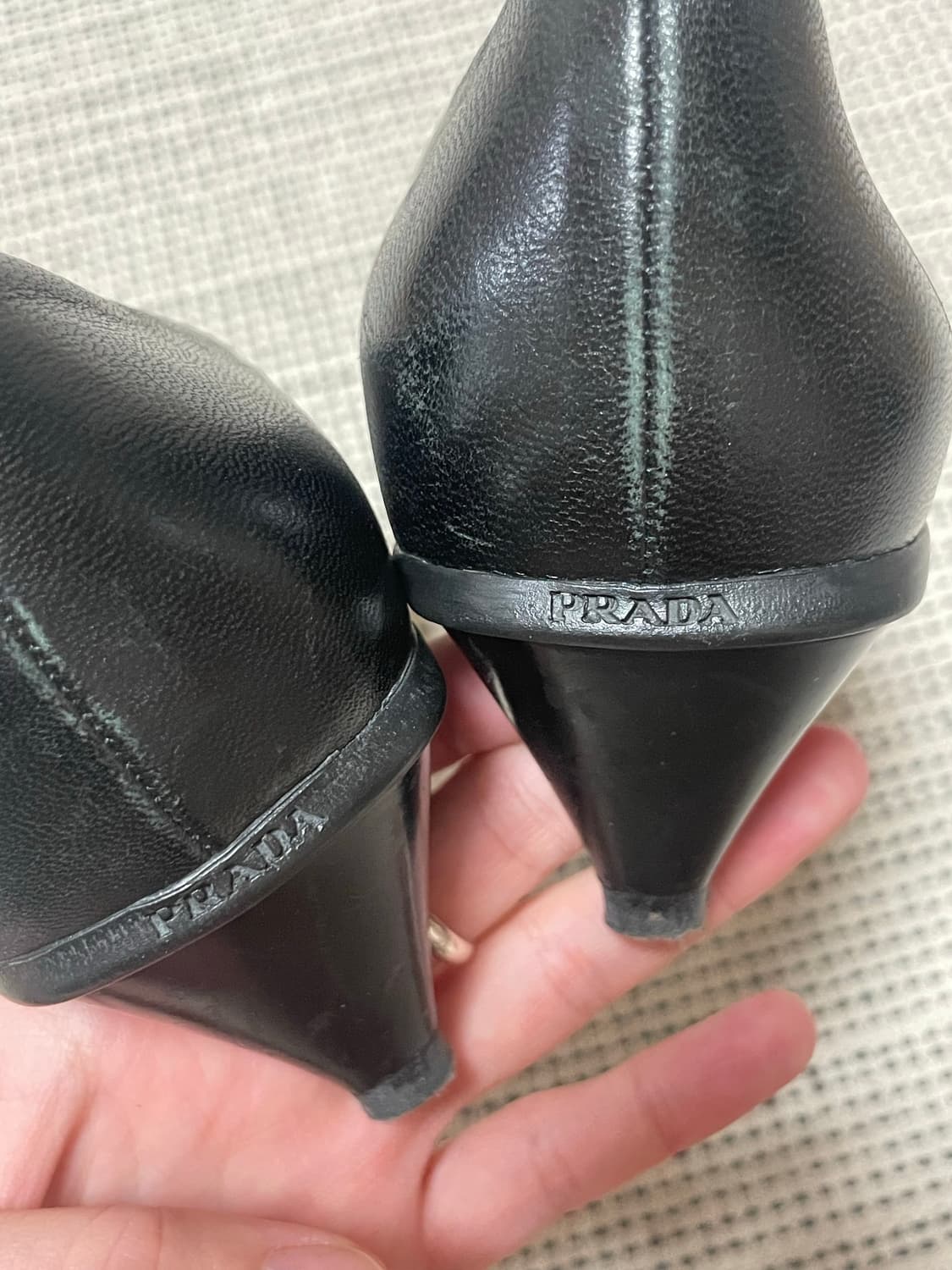 Prada stiletto kitten hill 37 size 상품이미지3