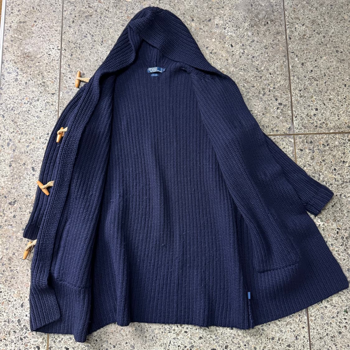 [L~XL] Polo 폴로 랄프로렌 니트 더플 코트 상품이미지3