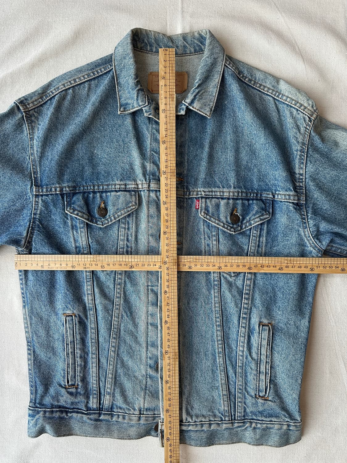 리바이스 80s 데님 트러커 자켓 타입3 XL made in USA 상품이미지9