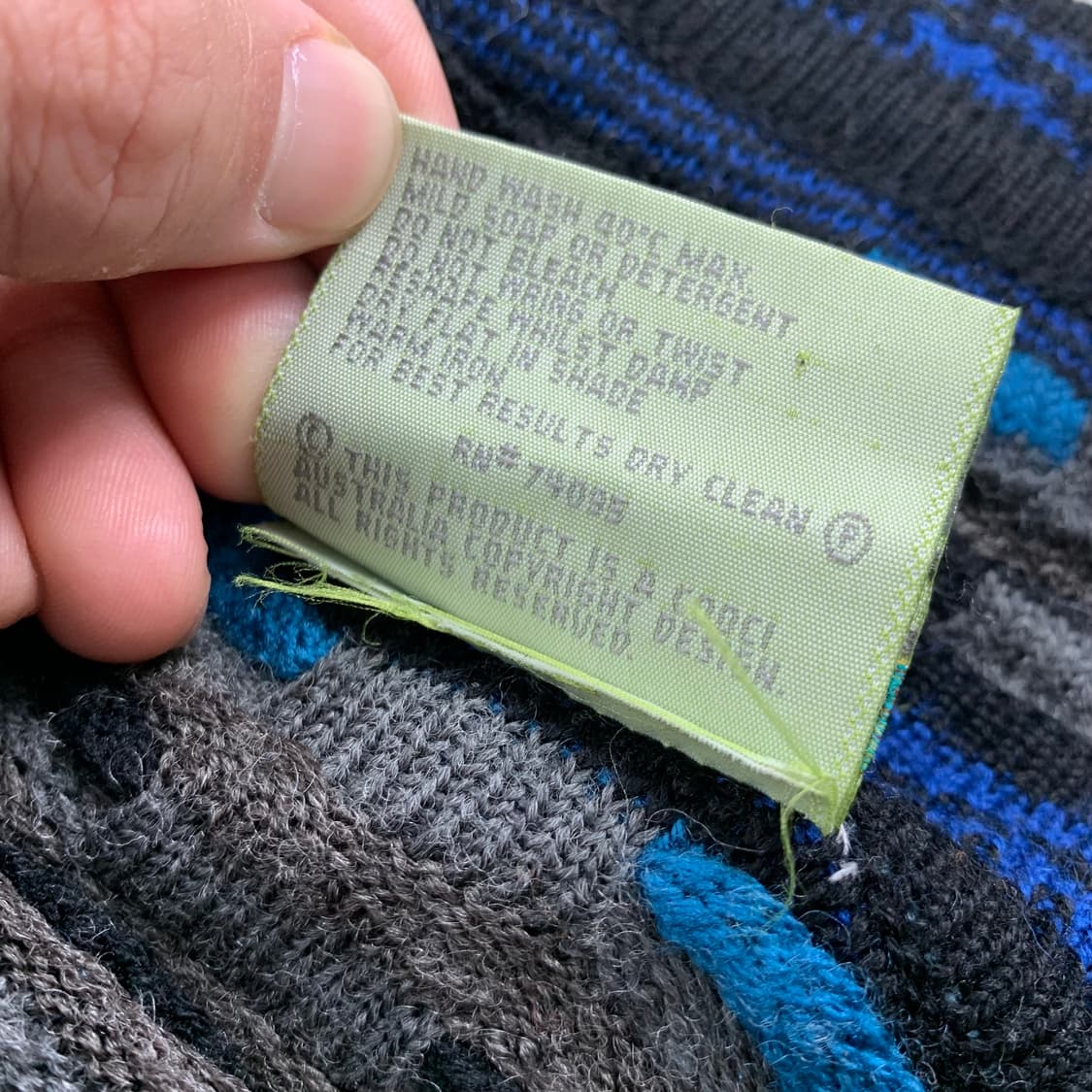 쿠지 케이블 울 머플러 목도리 스카프  상품이미지4