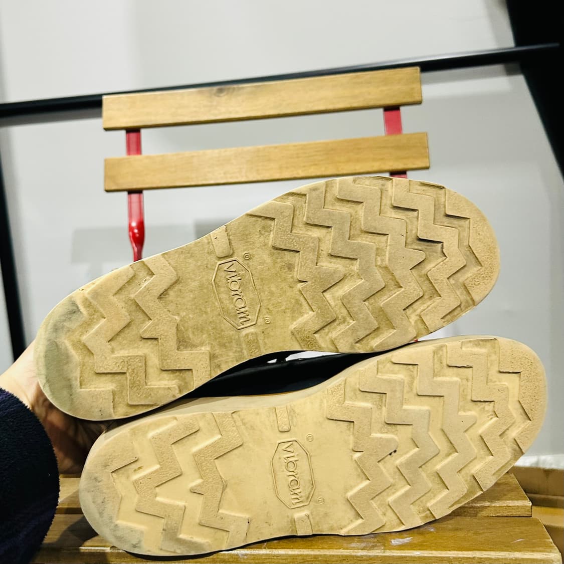 US8.5 265) 쏘로굿 워커 남성 남자 워커 몽키 블랙 레더 상품이미지6