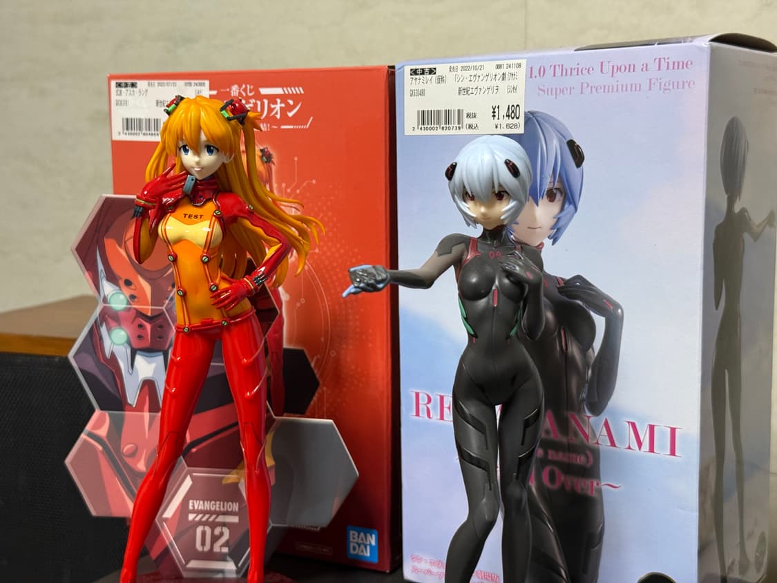 에반게리온 피규어 2개 일괄 상품이미지2