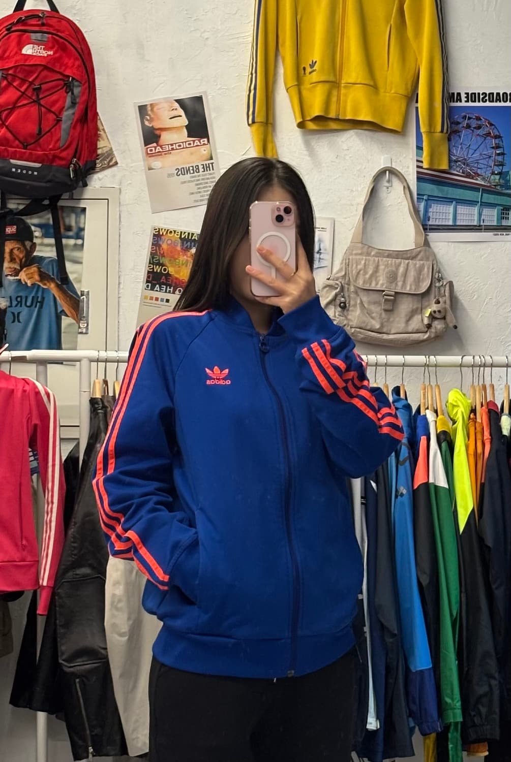 아디다스 슈퍼스타 블루 트랙탑 져지 L 상품이미지1