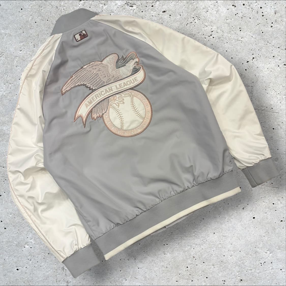 [95] MLB 뉴욕 양키스 스타디움 점퍼 회색 B316 상품이미지2