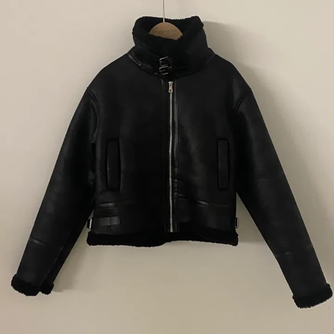 양털 무스탕 숏자켓 상품이미지2