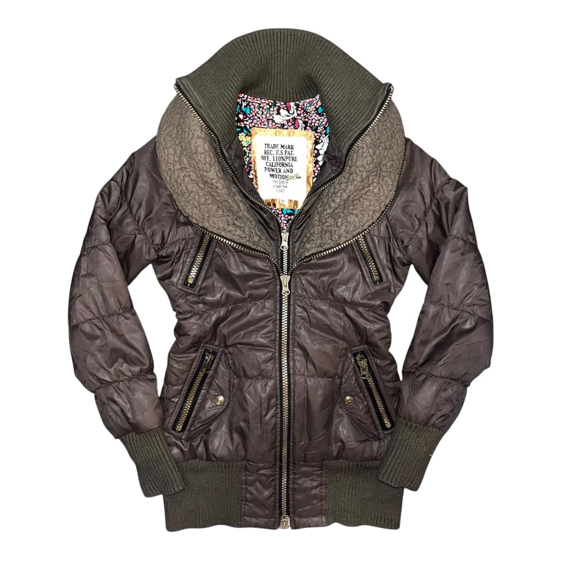 VonDutch 본더치 이중 투웨이 패딩 y2k펑크갸루 상품이미지1