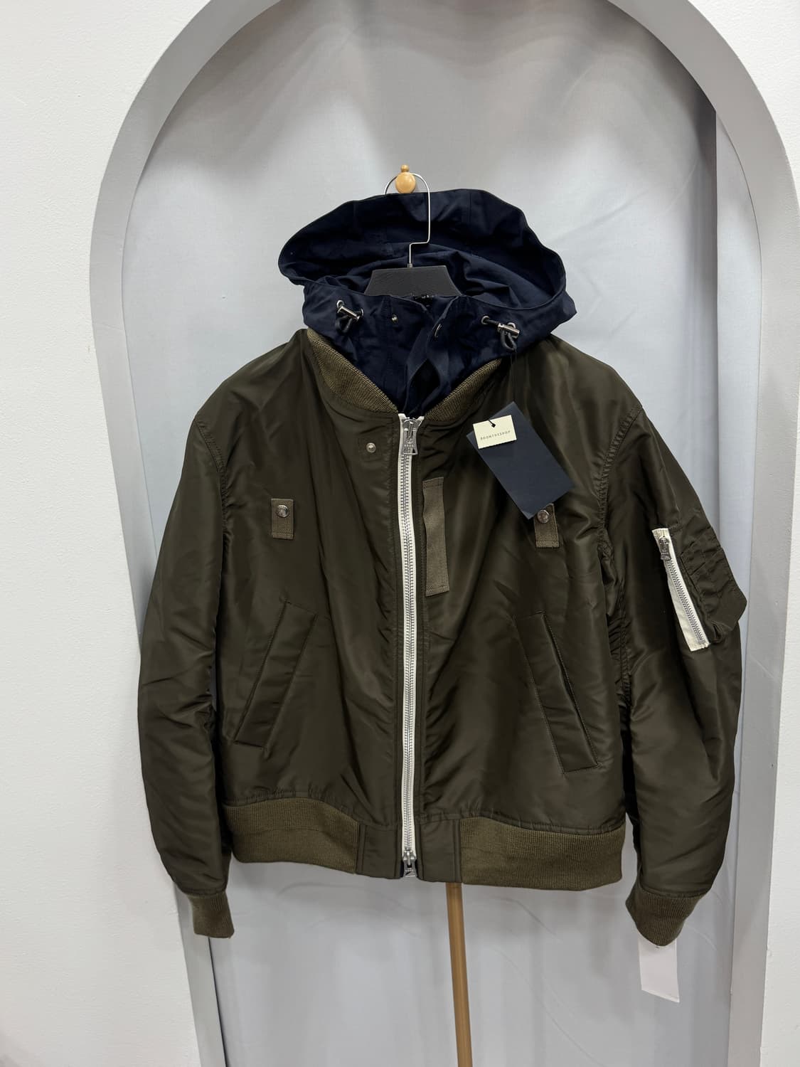 새상품 사카이 나일론 블루종 자켓 3사이즈  상품이미지1