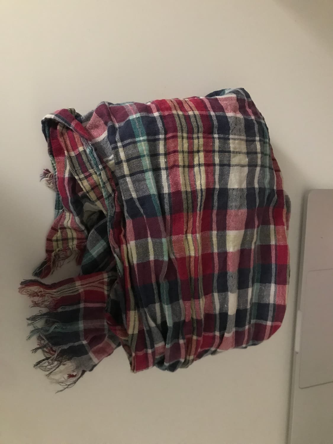 체크 머플러 상품이미지2