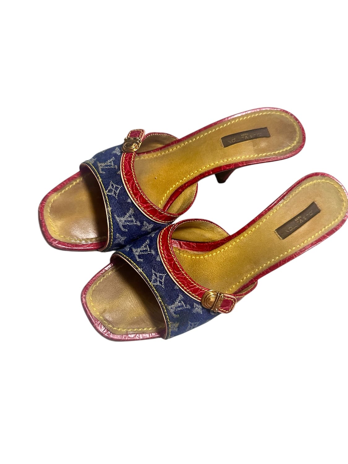 루이비통y2k 갸루 데님 힐 상품이미지2