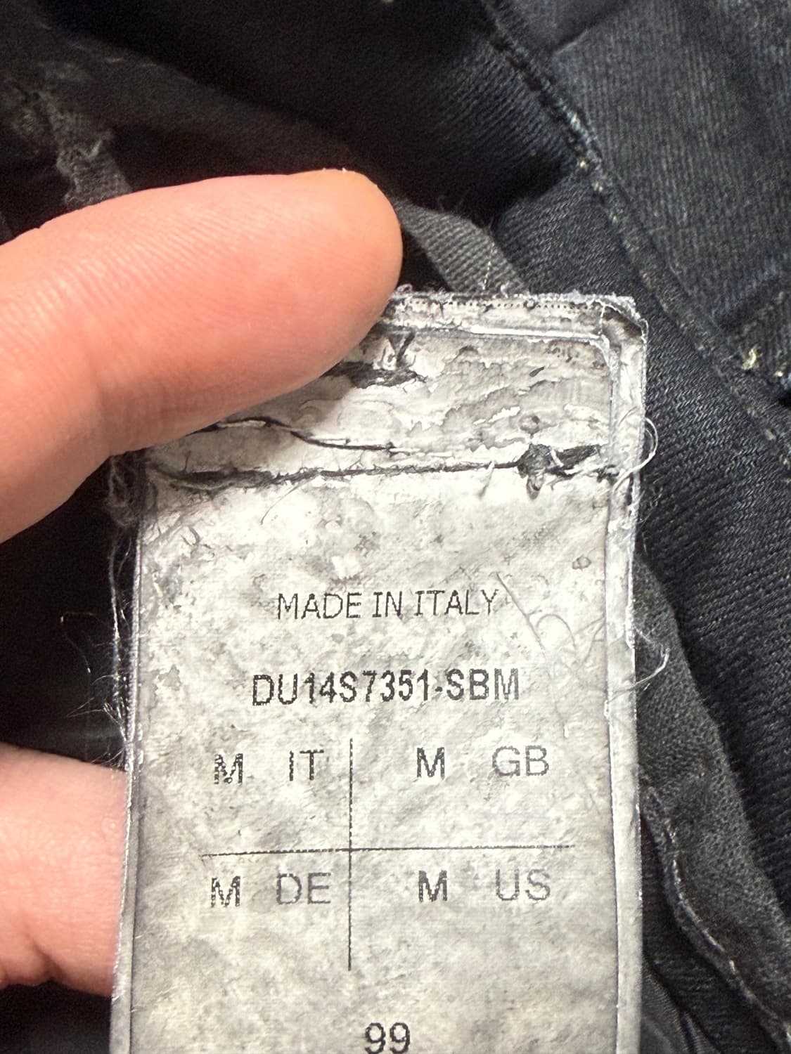 릭오웬스 왁스 코팅 에어컷  상품이미지2