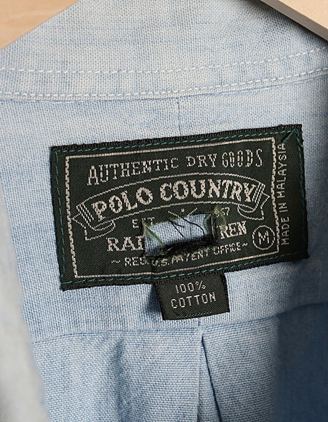 90's POLO COUNTRY Denim Shirts 상품이미지10