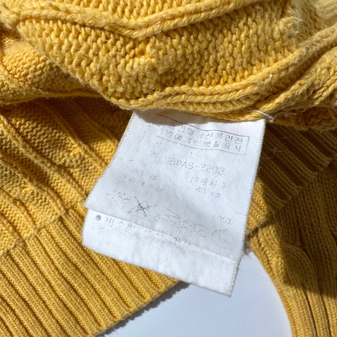 폴로 랄프로렌 케이블 라운드 니트 상품이미지6