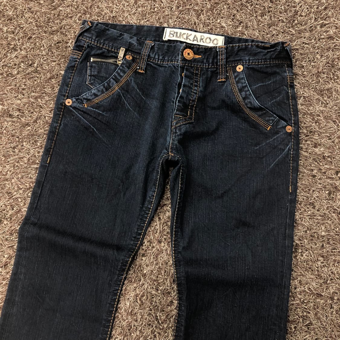 32 버커루 부츠컷 워싱 데님 팬츠 상품이미지2