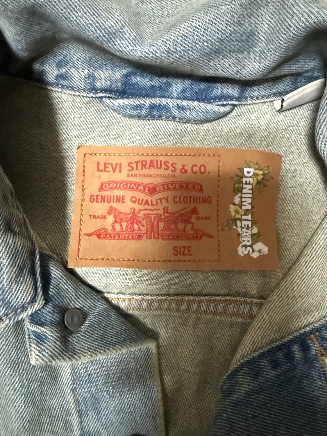 리바이스 데님 티어스 타입 2 자켓 상품이미지3