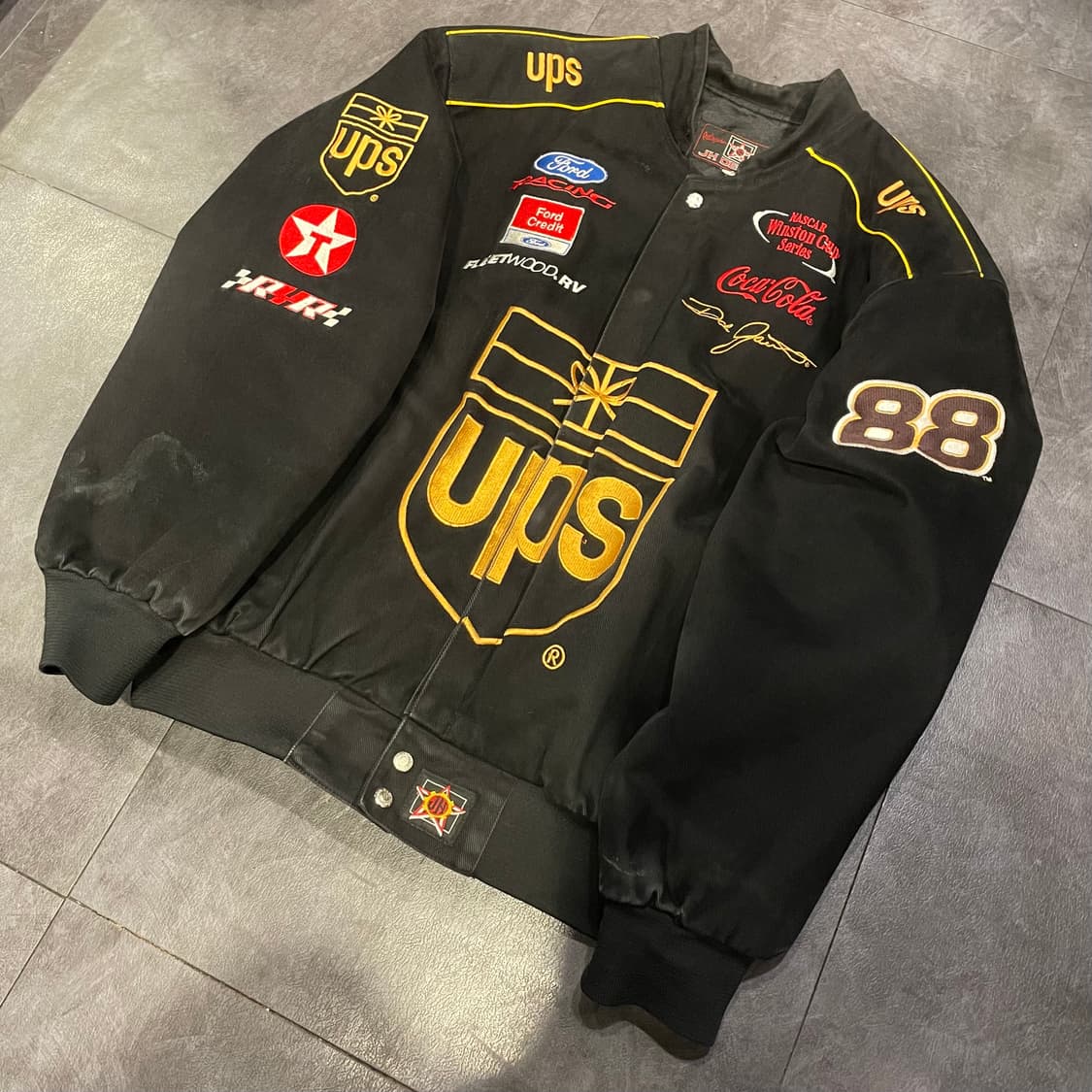 [IM]JH 제프해밀턴 Design since 1988 블랙 레이싱자켓  상품이미지5