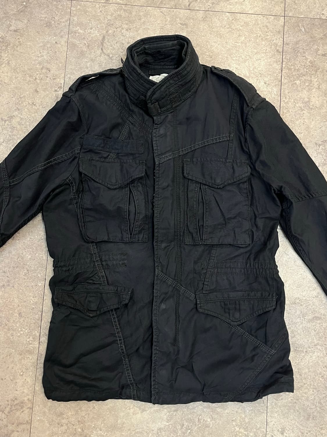 M65 유틸리티 필드 자켓 블랙 #csz2528 상품이미지6