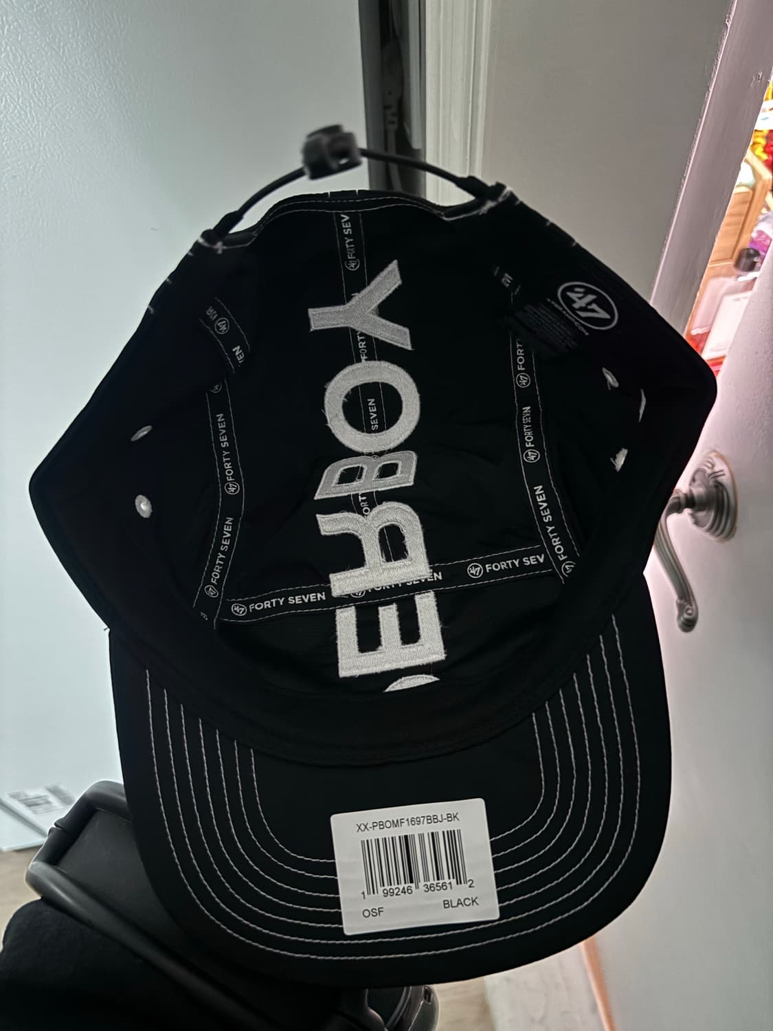 paperboy 47 cap black 상품이미지2