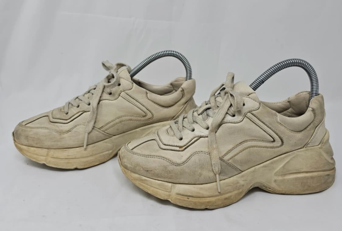 구찌 아이보리 스니커즈 36 운동화 상품이미지1