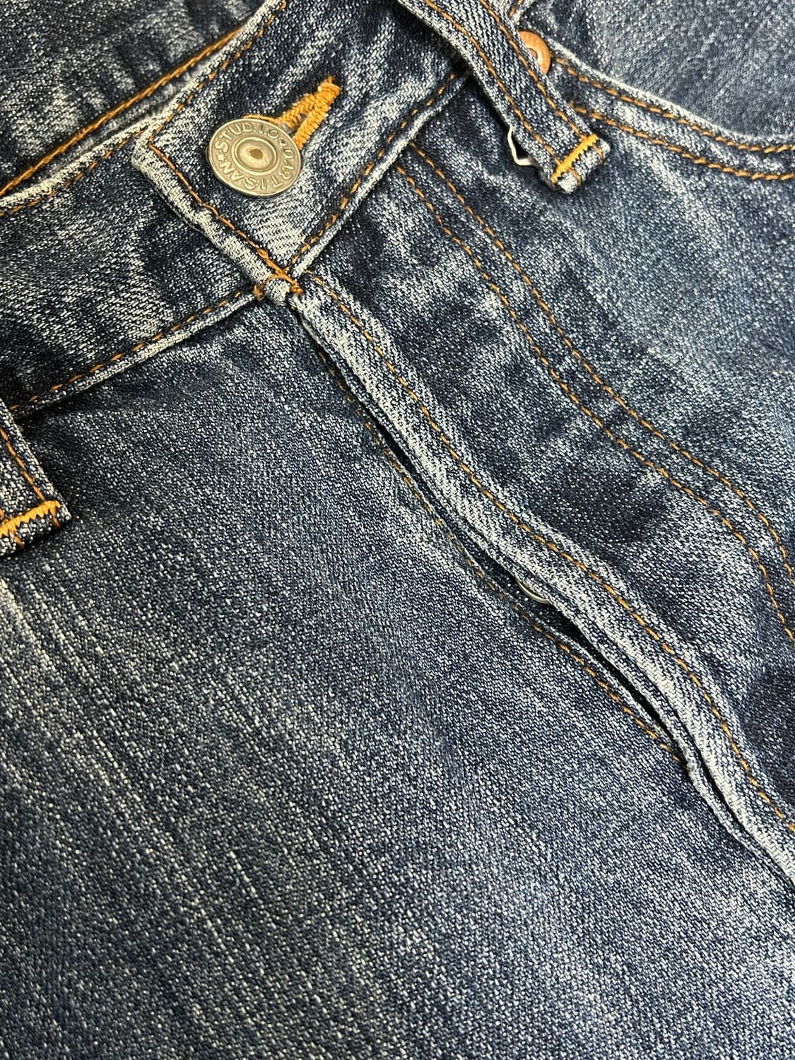 스튜디오 다치산 리미티드 에디션 후지산 데님팬츠 상품이미지4