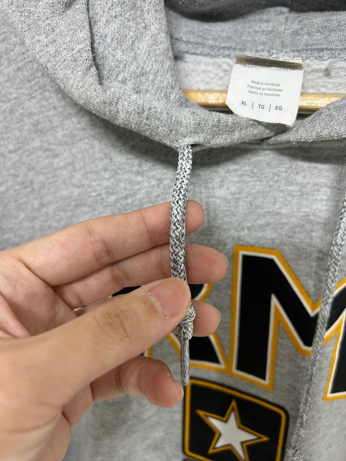 00's gildan U.S Army  hoodie Sweatshirt. 상품이미지8