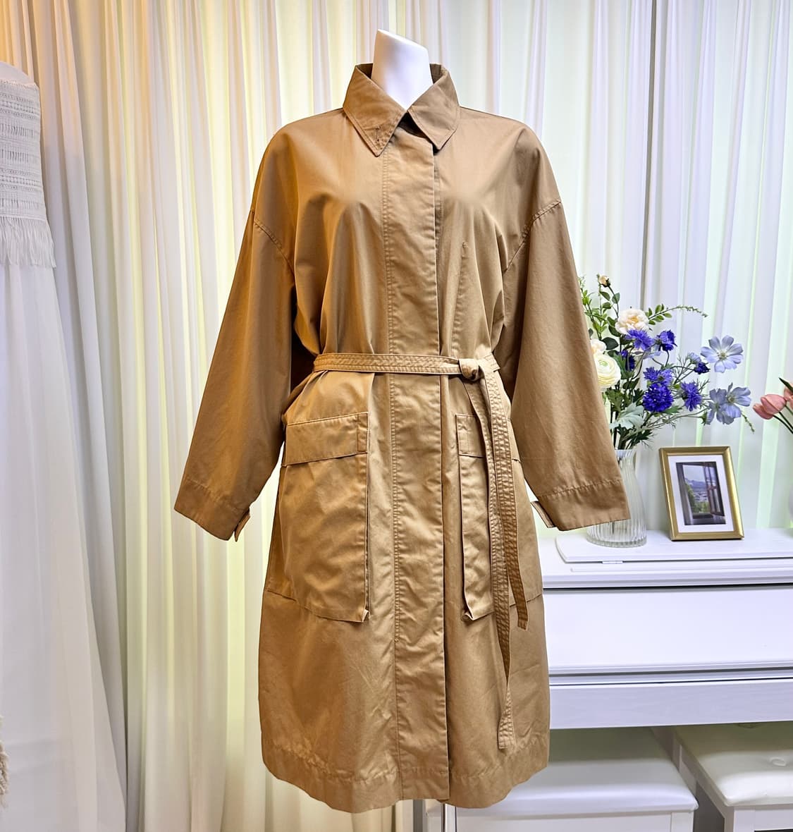 유니클로유 트렌치코트 상품이미지1