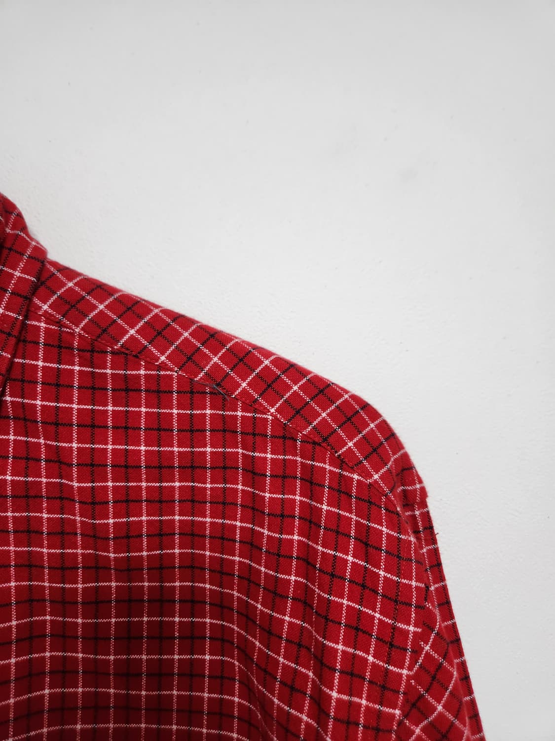 타미힐피거Tommy 체크 옥스포드 셔츠 M~L - S157 상품이미지3