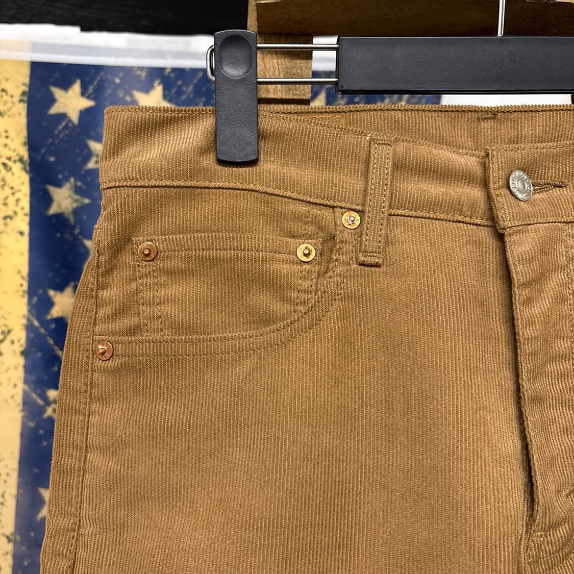 00s JP 리바이스 505 레귤러 스트레이트 브라운 코듀로이팬츠 N87 상품이미지5