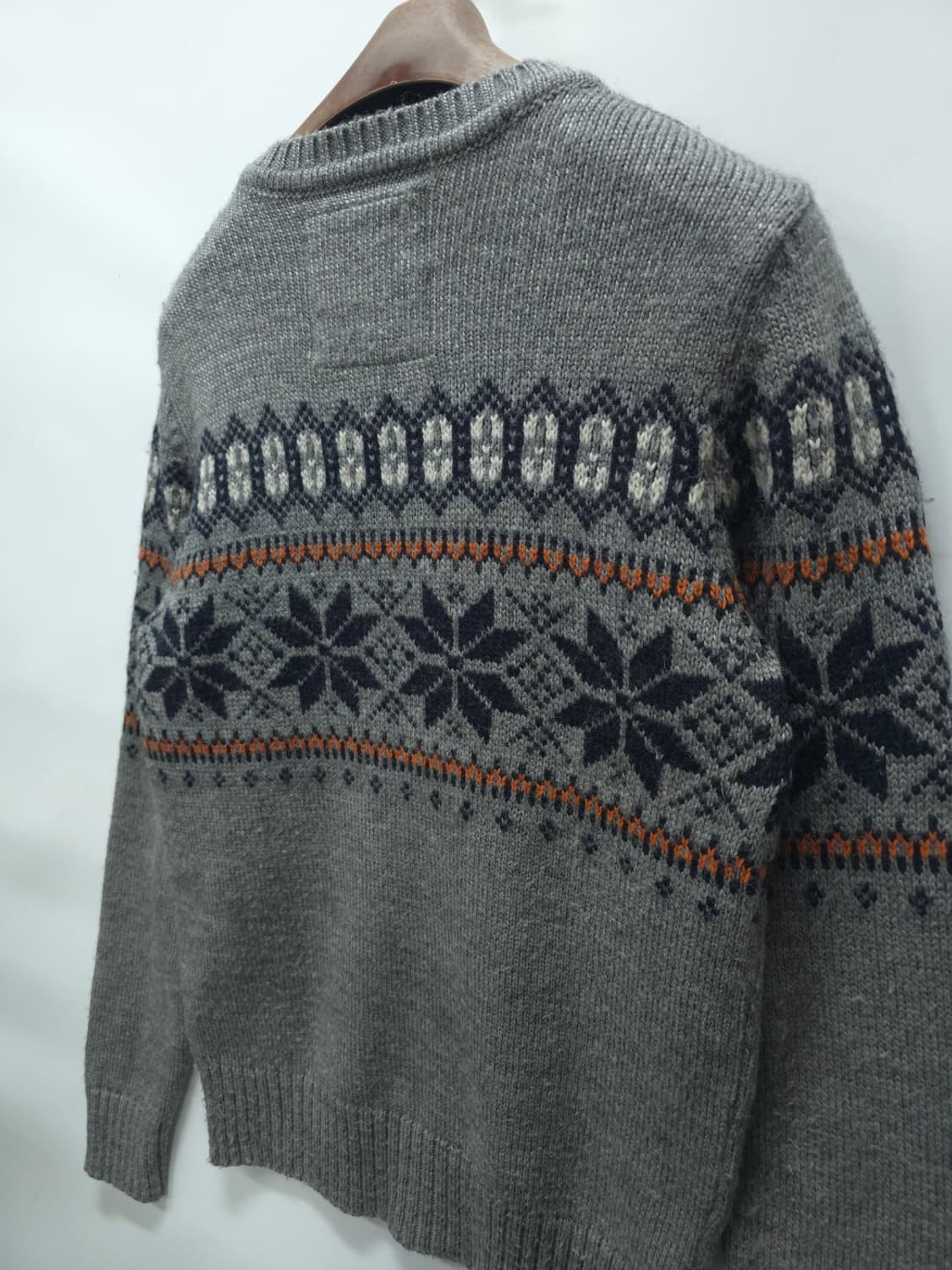 슈퍼드라이(SuperDry) 눈꽃패턴 니트 ( 남100) 상품이미지9