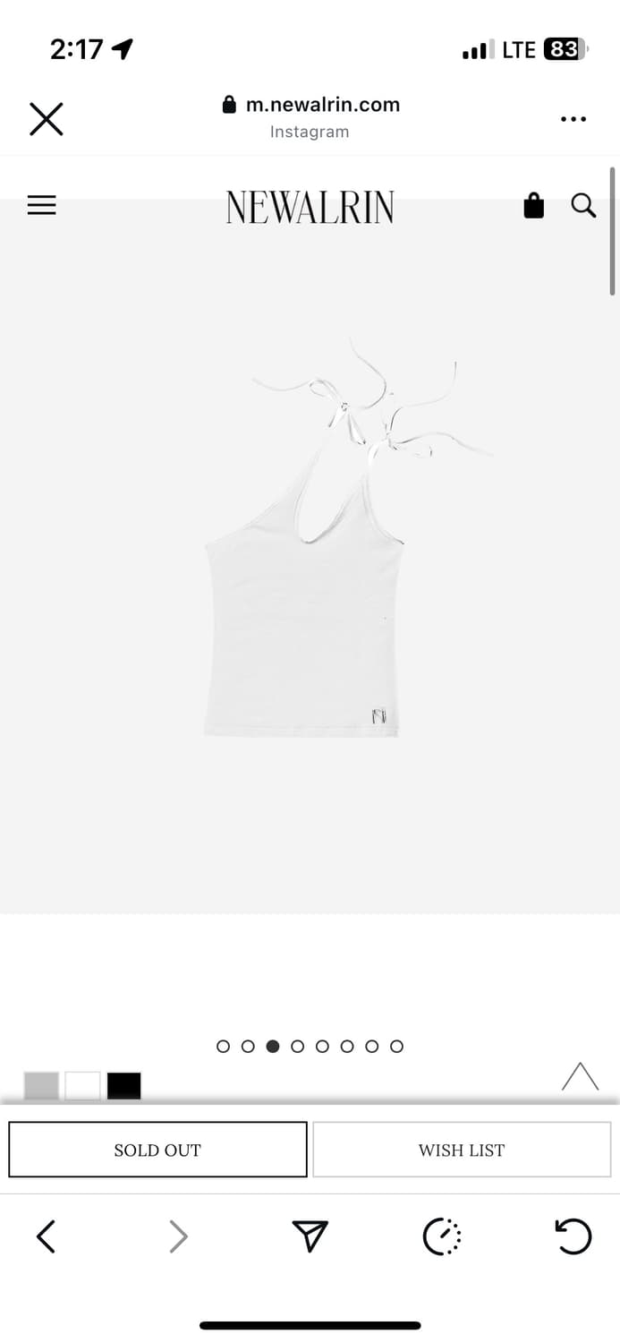 Newalrin embroidery string sleeveless  상품이미지4