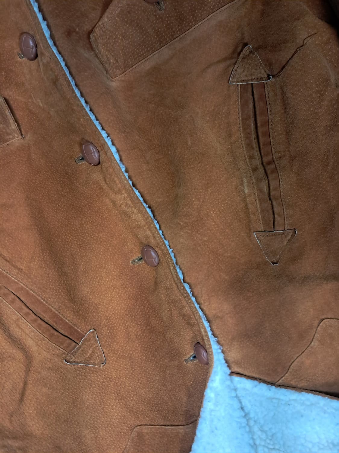 빈티지 스웨이드 쉐르파 상품이미지4