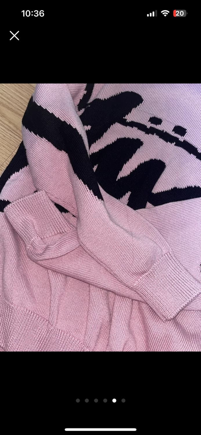 스투시 핑크 니트 s 사이즈 상품이미지4