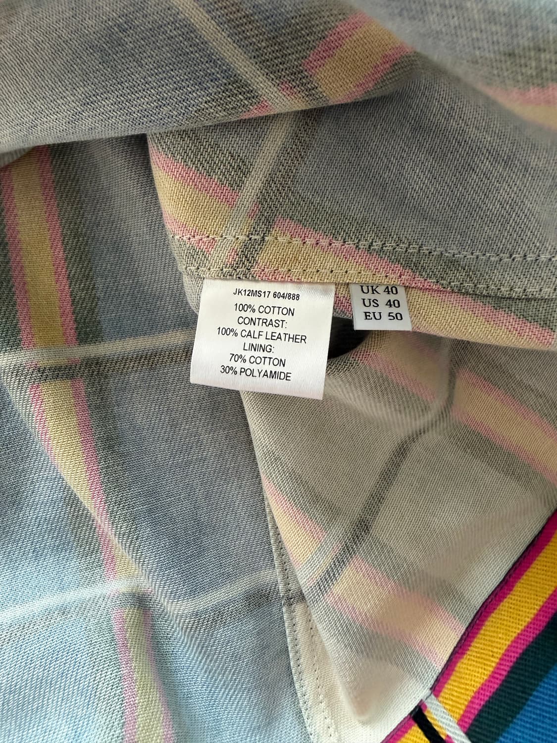 JW 앤더슨 송아지가죽레더 디테일 자켓 made in italy🇮🇹 상품이미지7