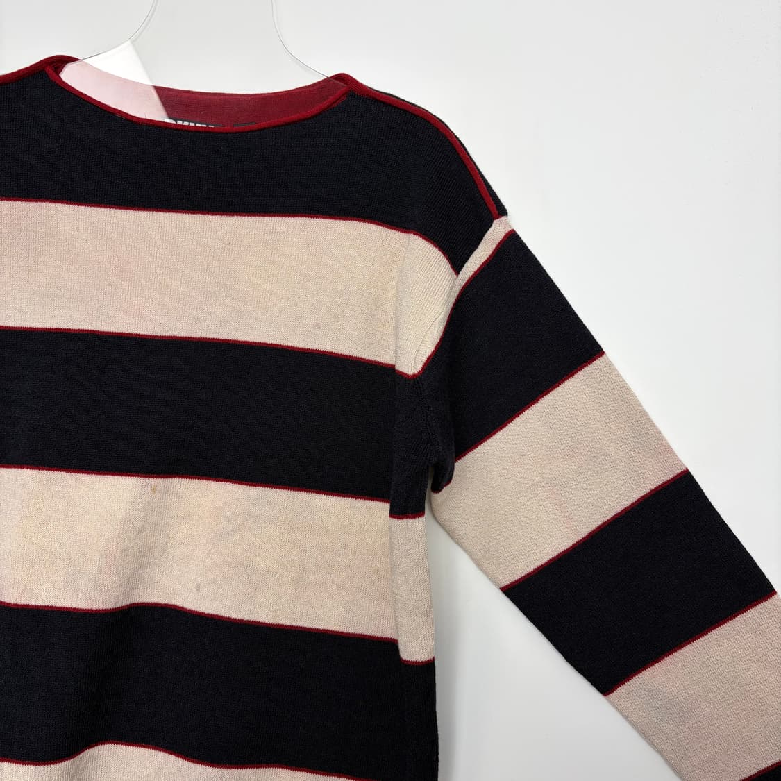 90s dkny 도나카란뉴욕 니트 티셔츠 원피스 상품이미지4