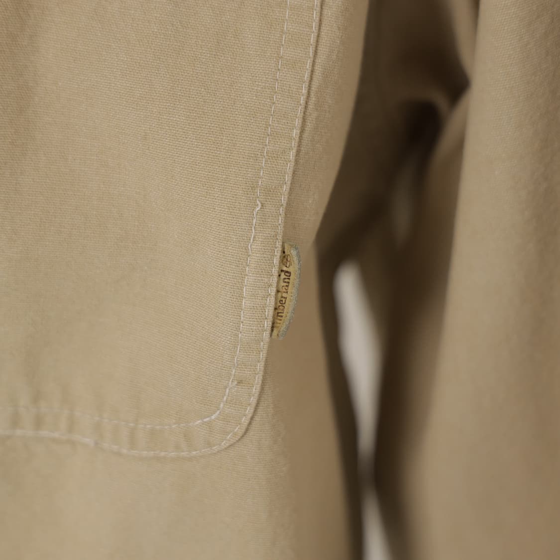 팀버랜드 가죽탭 워크 셔츠 베이지 상품이미지5