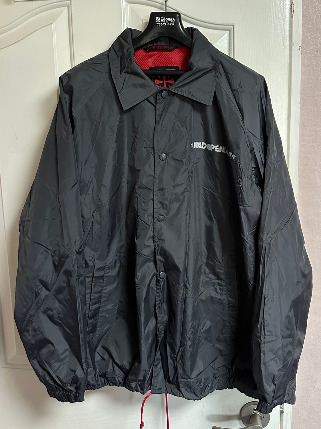 인디펜던트 코치 자켓 다크 그레이 XL 상품이미지1