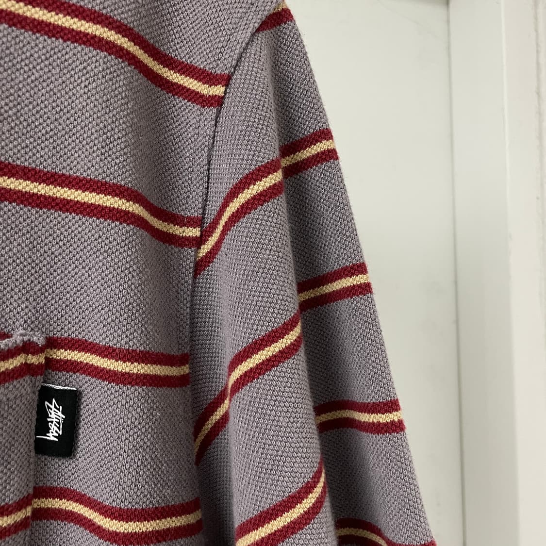 스투시 단가라 반팔 티셔츠 L 상품이미지4