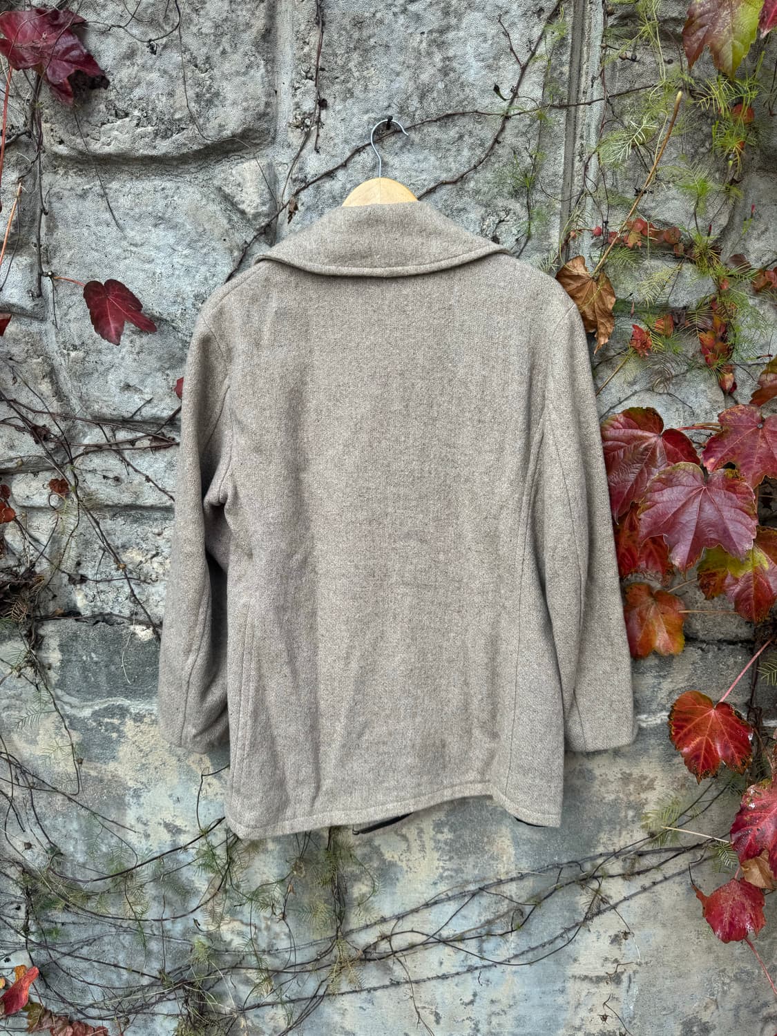 80s~90s corinth 미해군 usn 오리지널 울 피코트 코트 상품이미지2