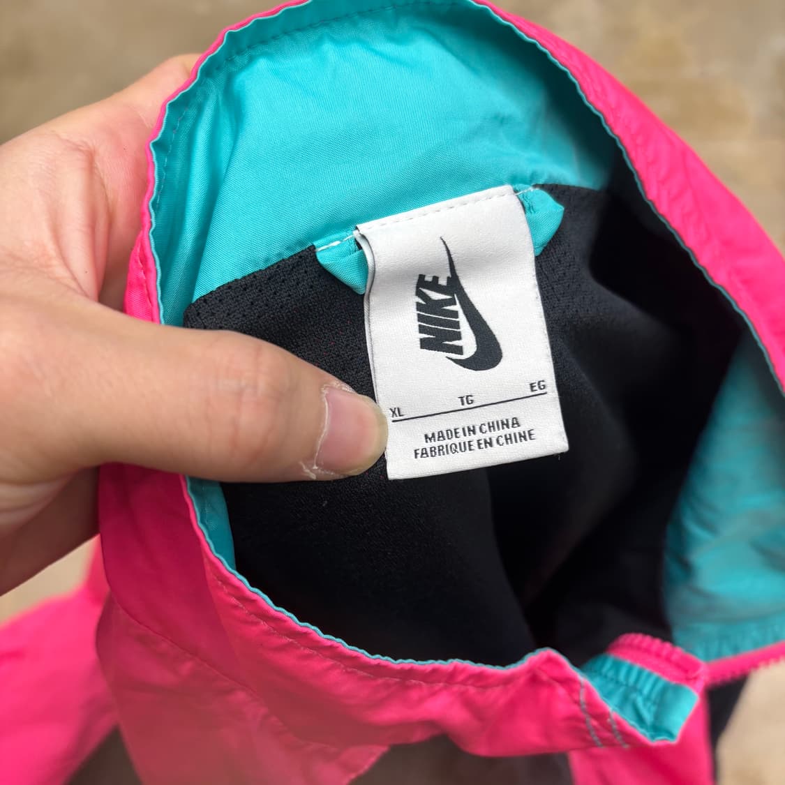 XL 나이키 핑크 바람막이 상품이미지4